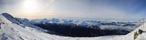 Blackcomb panorama