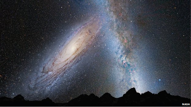 galaxies-colliding